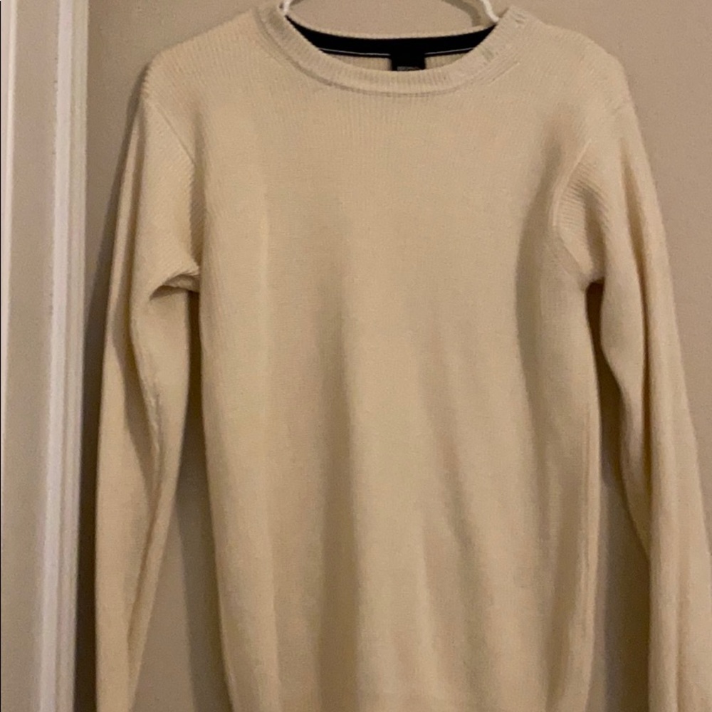 Cream sweater